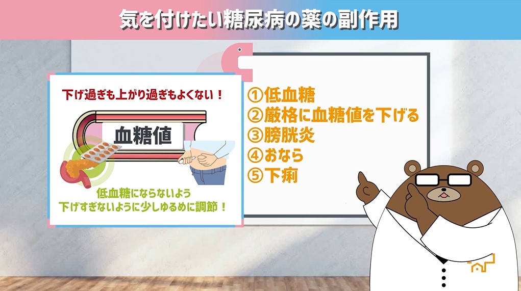 糖尿病　薬　副作用